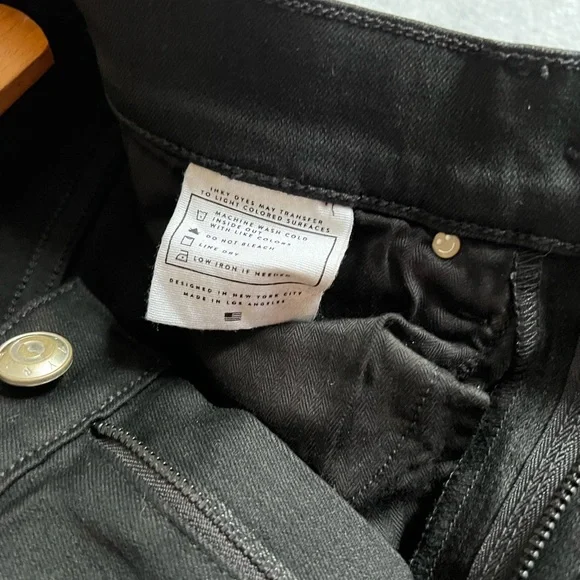 AYR “The Shade” Black Straight Leg Jeans - Picture 8 of 9